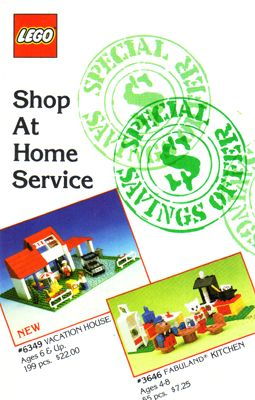 Lego 1988 Shop at Home - Small