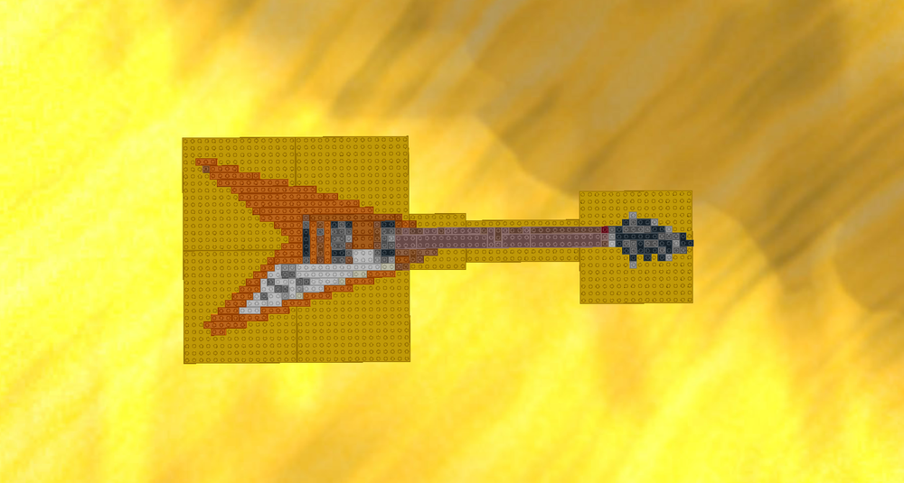Lego Gibson Flying V
