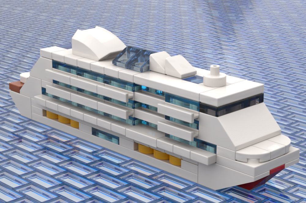 Lego Cruise Ship AIDAcosma