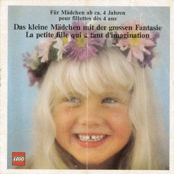 Lego 1974 Medium Swiss - Das kleine Mädchen mit der grossen Fantasie / La petite fille qui a tant d'imagination (97880 - Sch.)