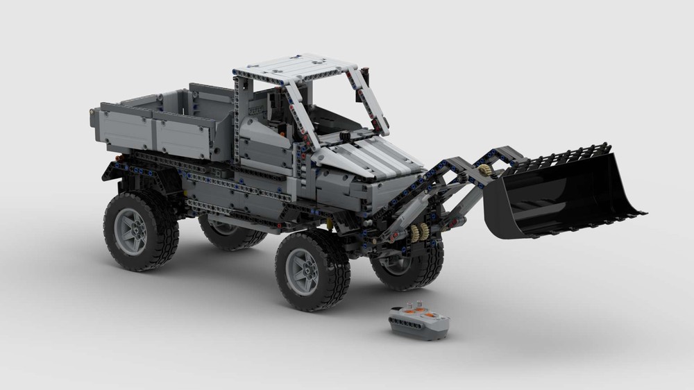 Lego Dumper Truck with Front Loader
