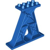 Lego Duplo Support / Column 2 x 8 x 6 / Blue