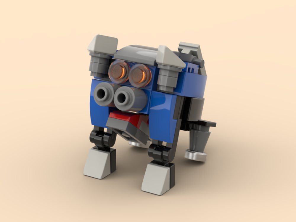 Lego Blue Tow Pig