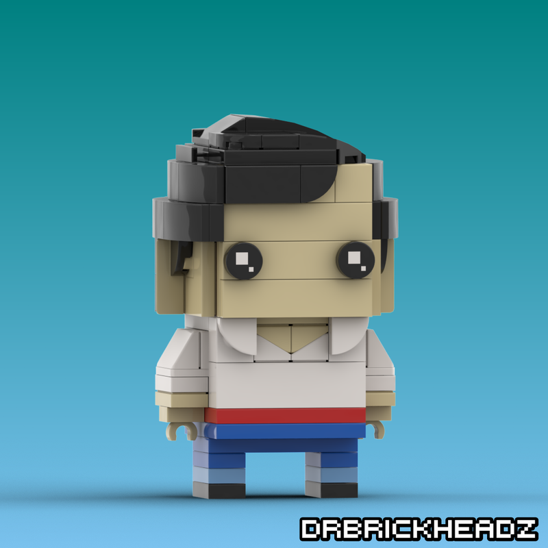 Lego Prince Eric (The Little Mermaid 1989) Custom Brickheadz