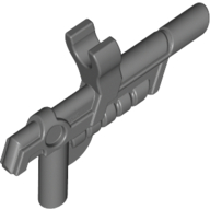 Lego Weapon Gun Automatic Pistol with Top Clip / Dark Bluish Gray