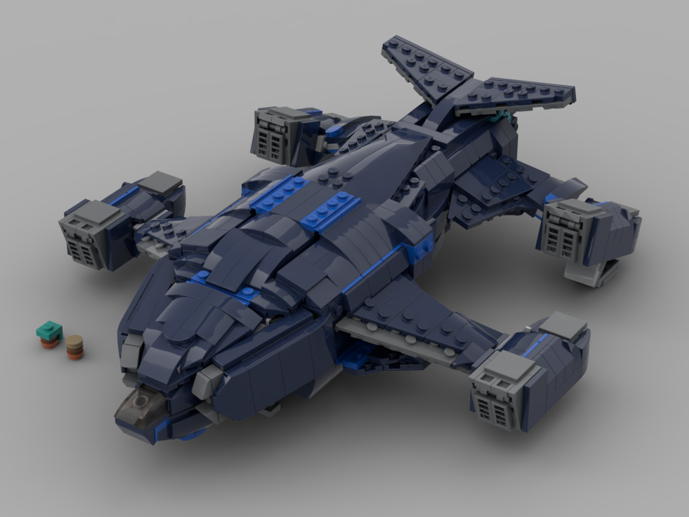 Lego 1:250 scale elite dangerous alliance crusader