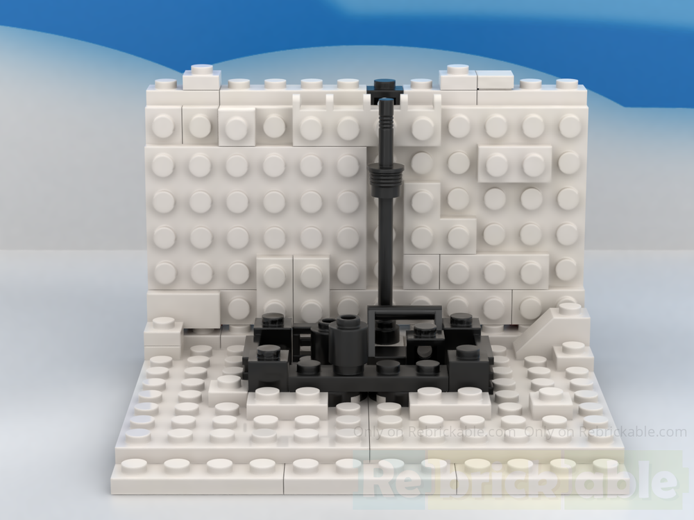 Lego 6380 Castle Black and the wall