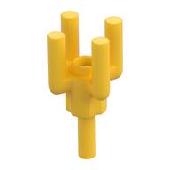 Lego Bar, 4 Top Bars, Palm Tree Top / Yellow