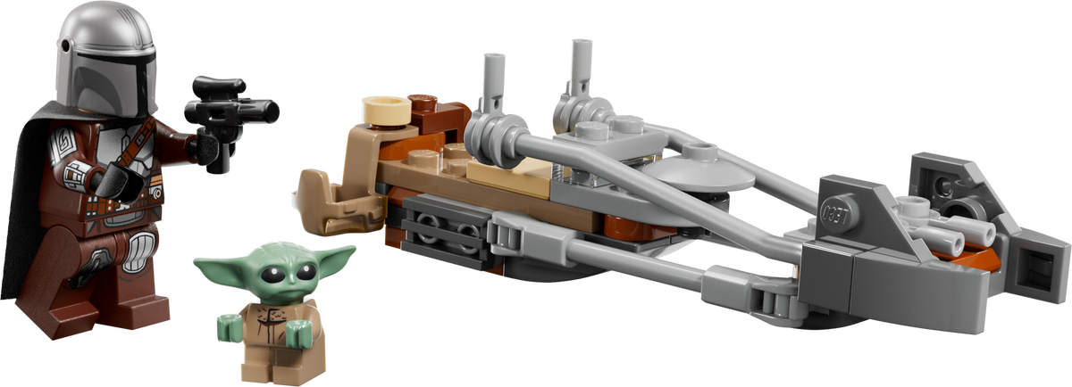 Lego The Mandalorian & Grogu's Speeder Bike