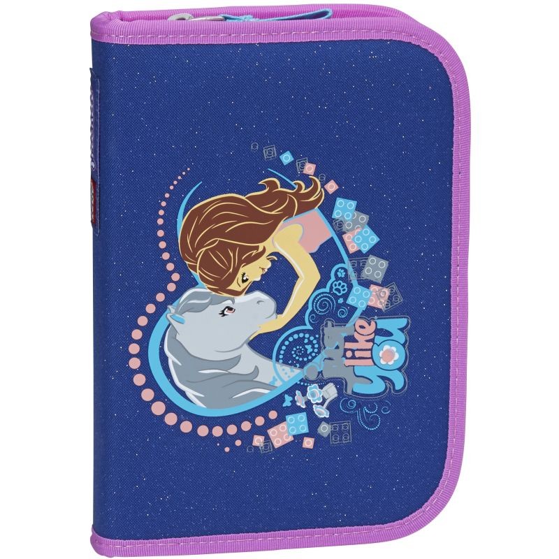 Lego Friends Horse Pencil Case with Pencils