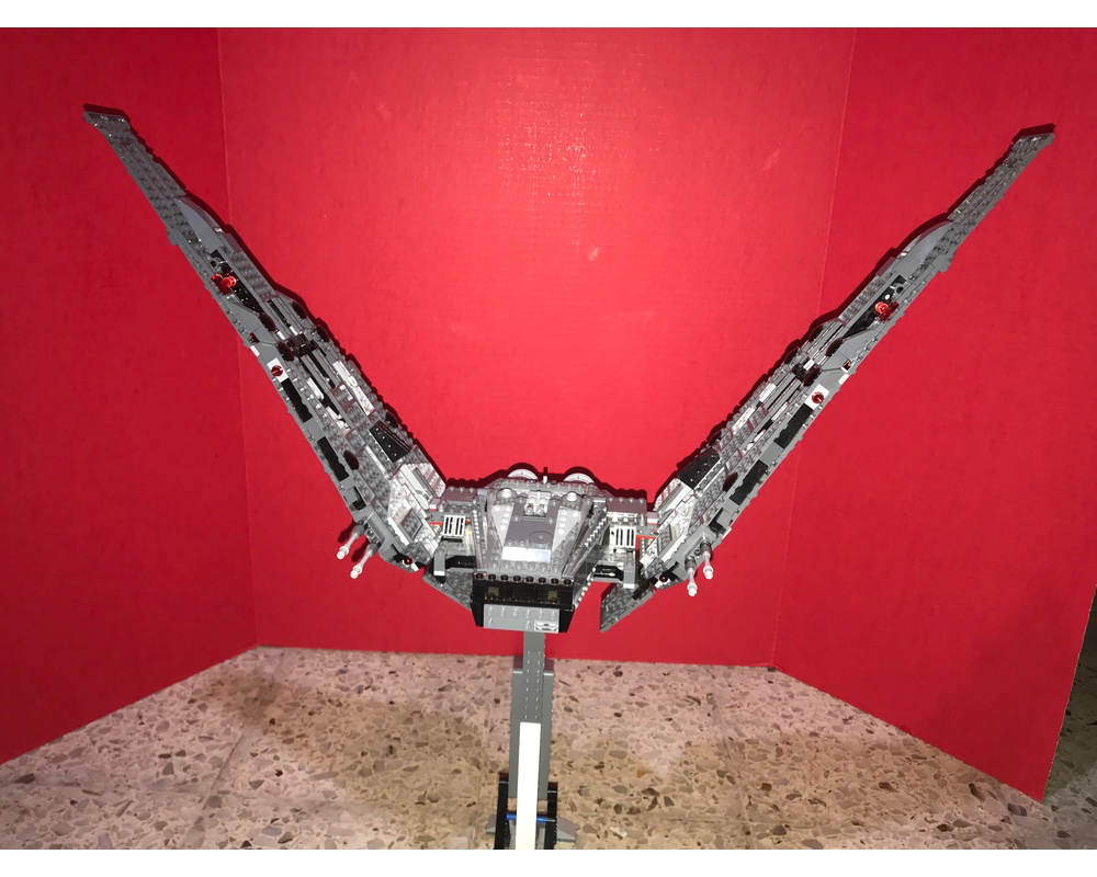 Lego Foldable wing mod 75104 Kylo Ren Command Shuttle
