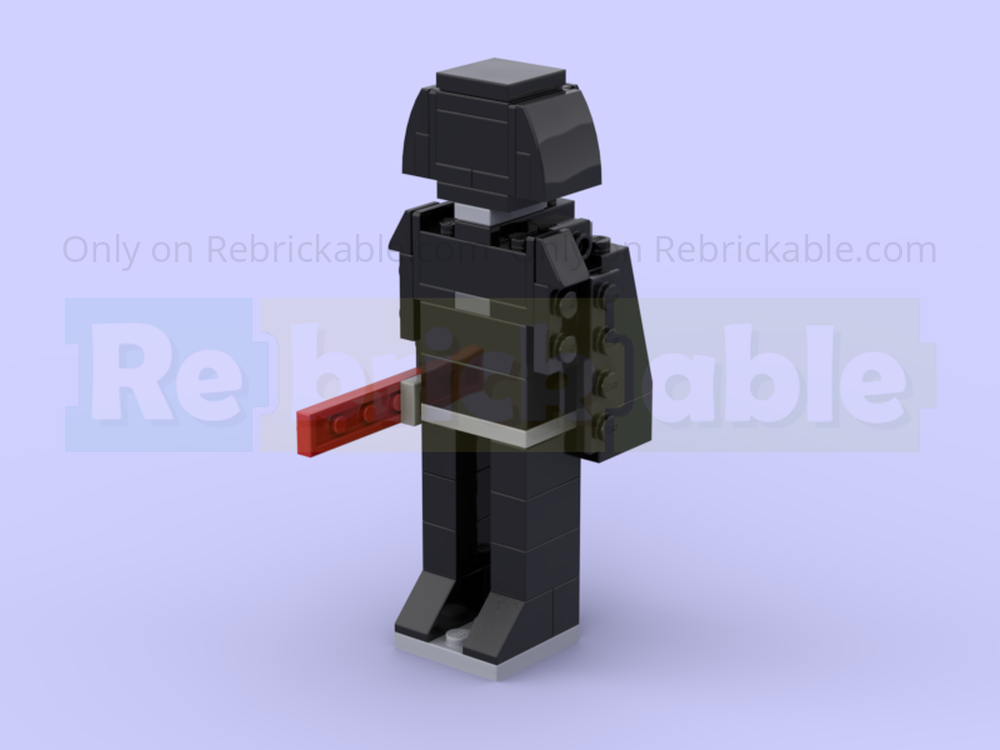 Lego Miniland Scale Darth Vader