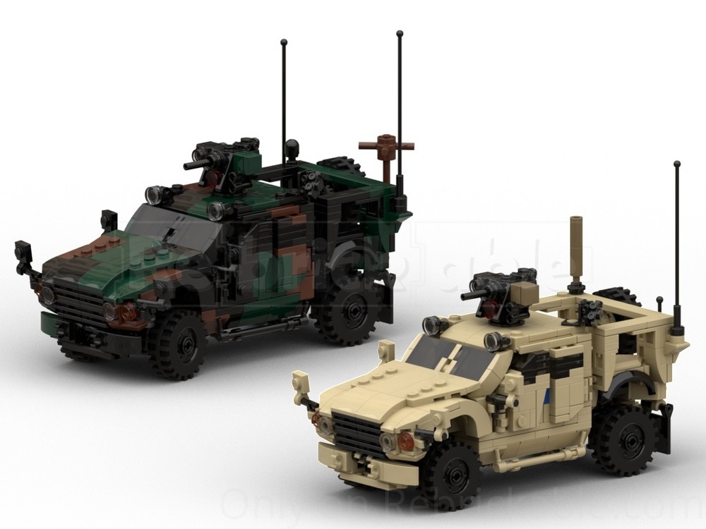 Lego M1277A1 M-ATV with CROWS