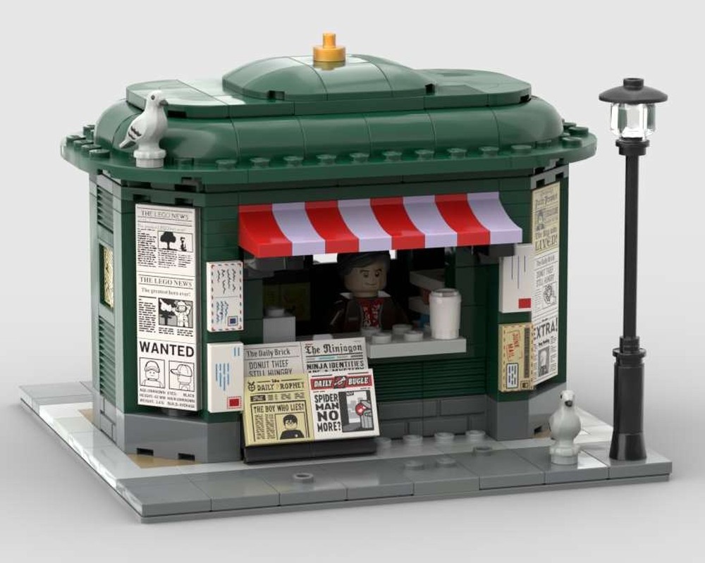 Lego Kiosk corner