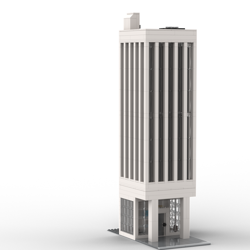 Lego Cheap white skyscraper