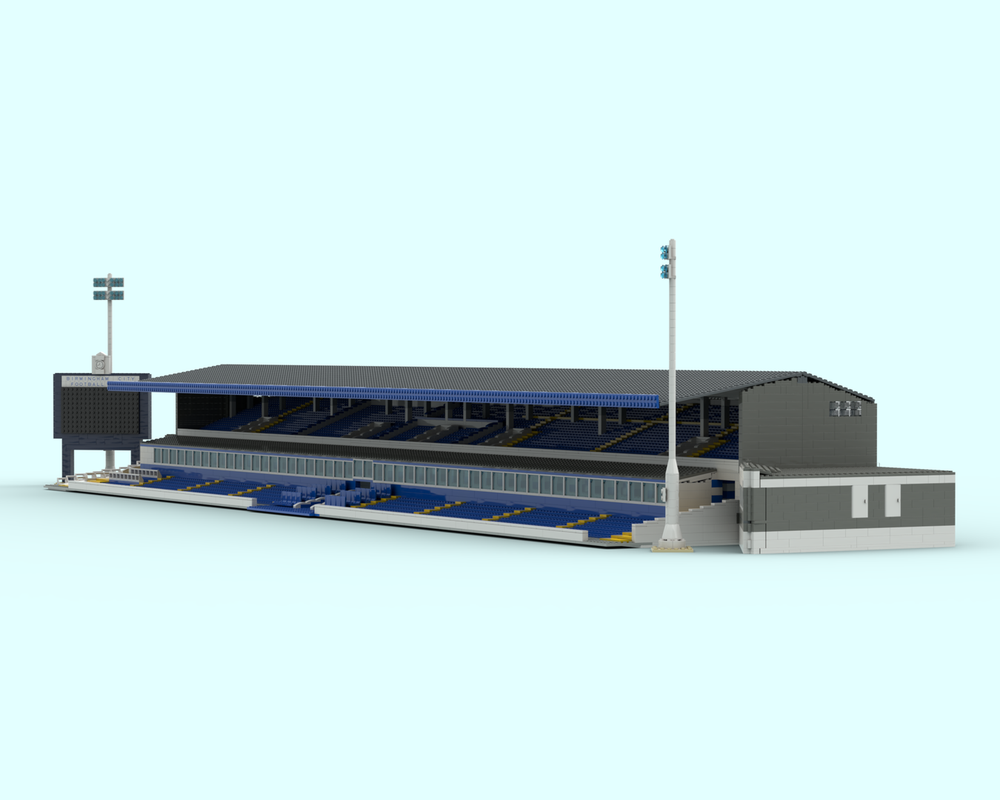 Lego Main Stand Model from St Andrews @ Knighthead Park Stadium