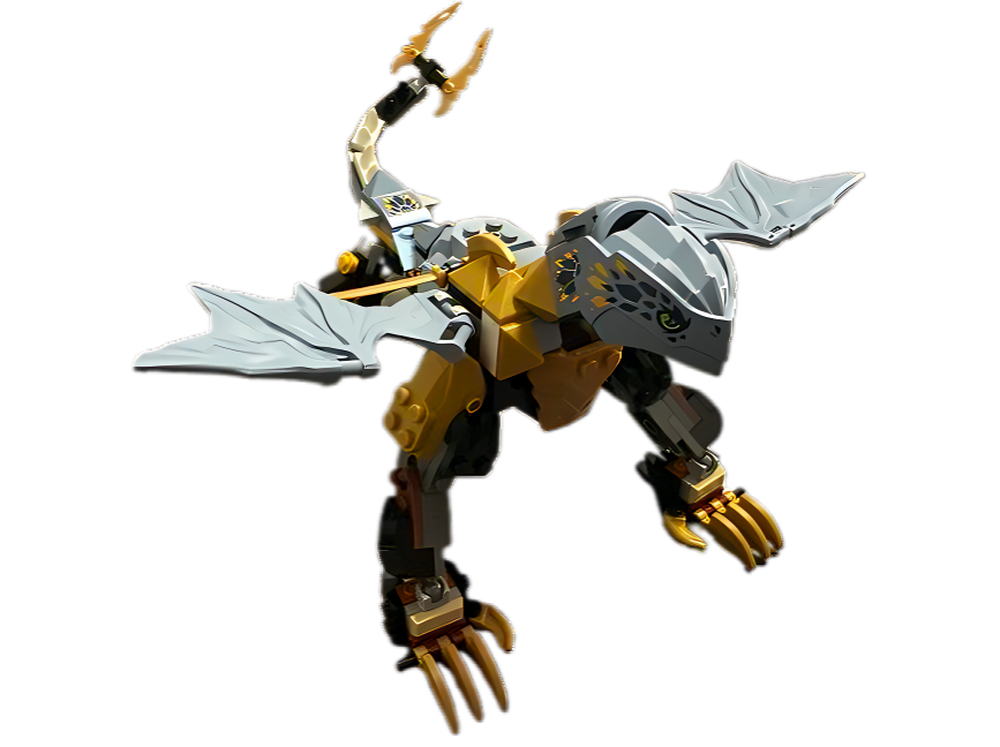 Lego Riyu The Hunter Hound 71790+71810 Alternative Build