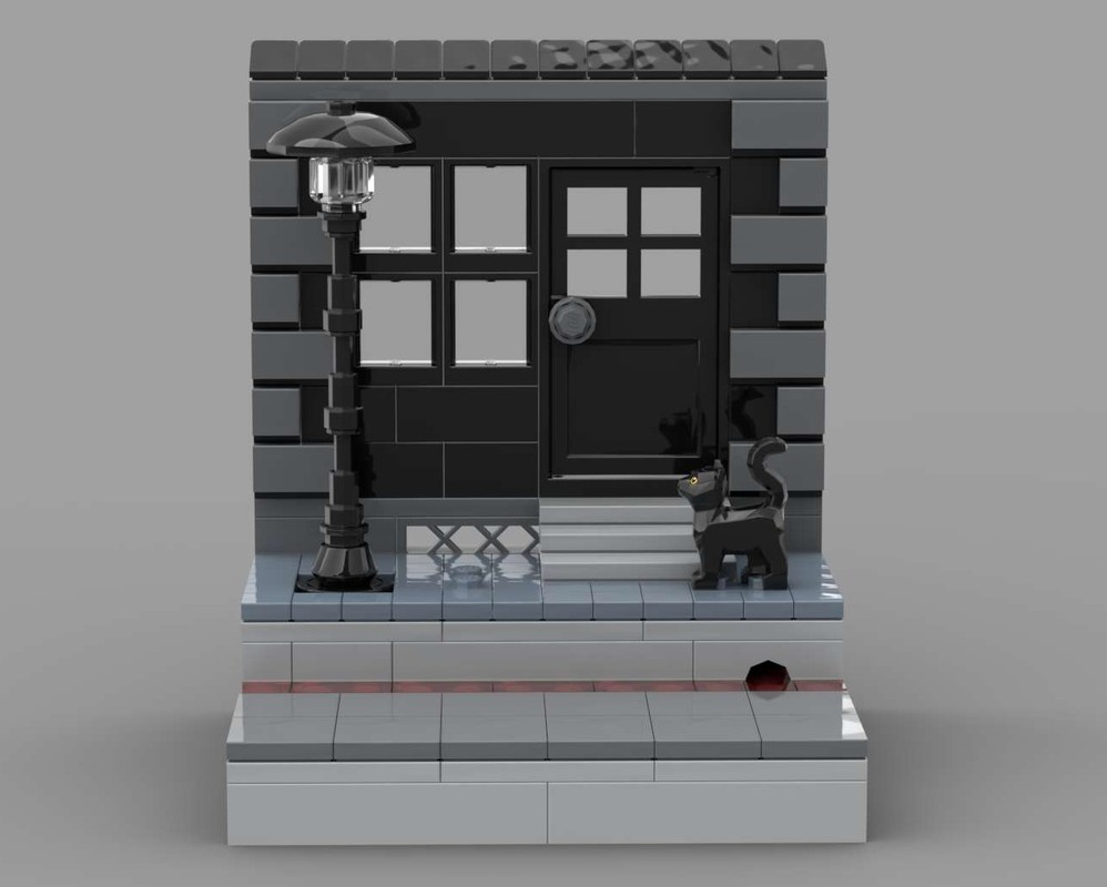 Lego Film noir scene