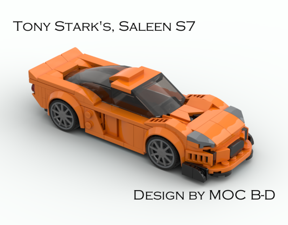 Lego Tony Stark's Saleen S7