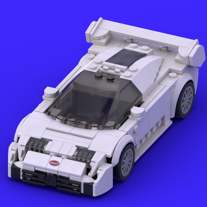 Lego Bugatti eb 110 ss with bigger spoiler