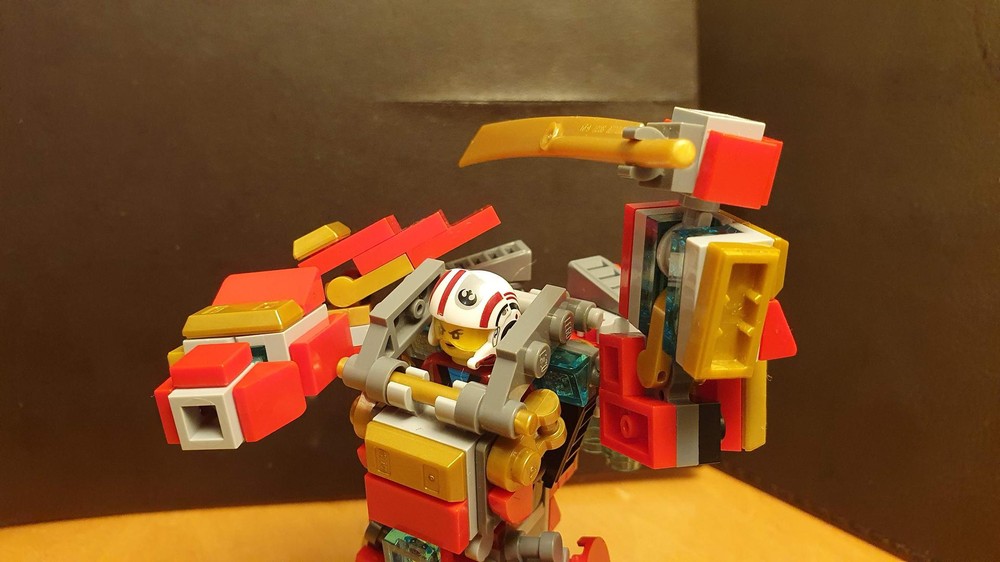 Lego 03 Red Samurai mech