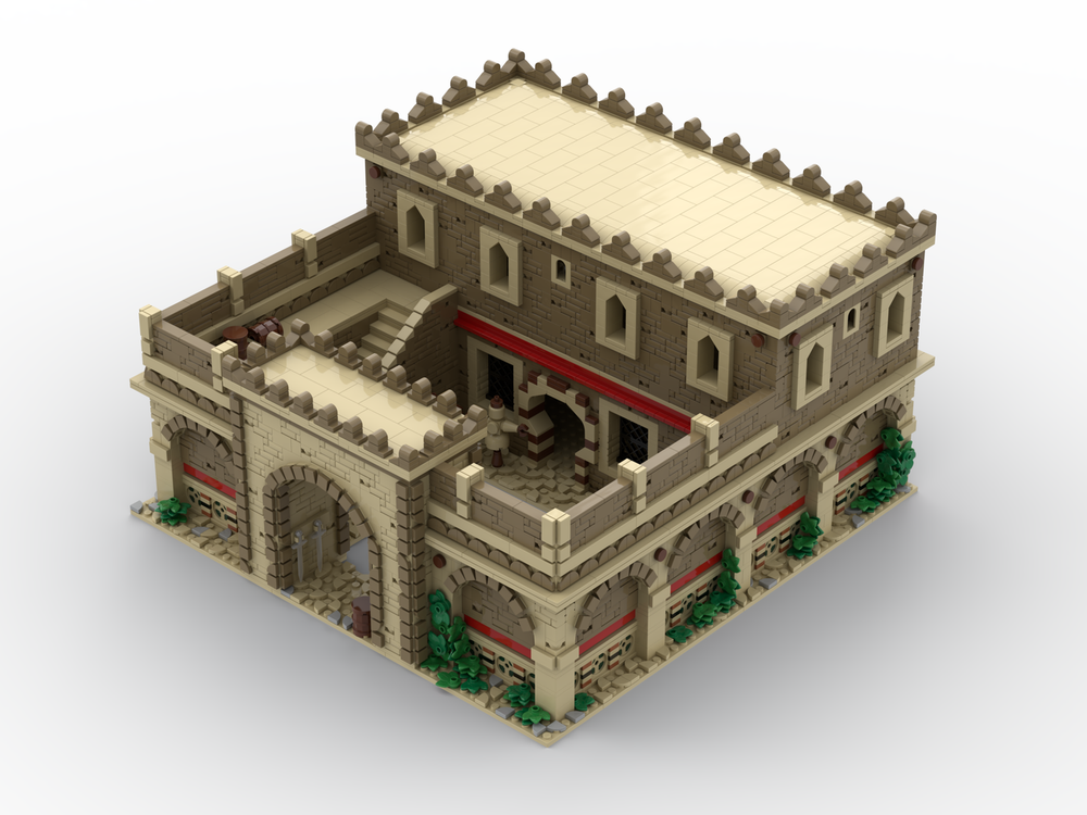 Lego Age of Empires - Barracks (Middle Eastern)