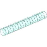 Lego Hose, Ribbed 7mm D. 6L / 4.8cm / Trans-Light Blue