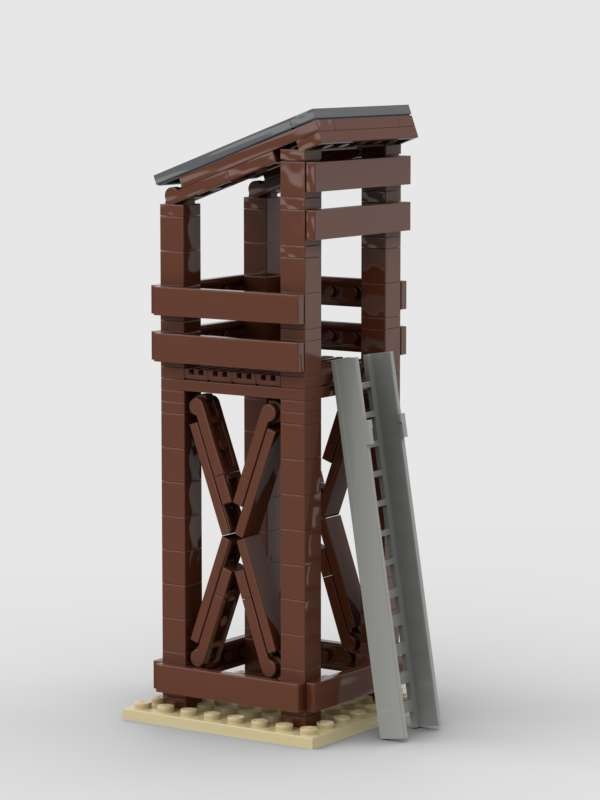 Lego Jäger Hochstand Hochsitz hunter standing up high seat