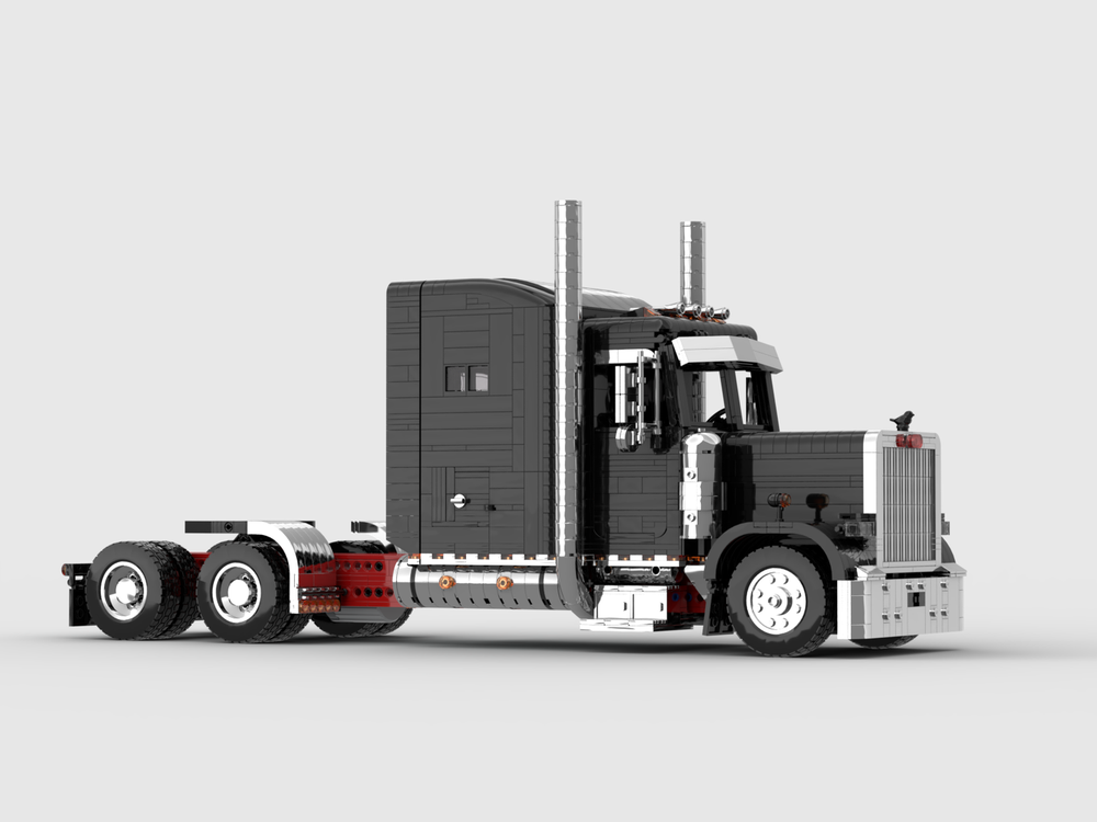Lego Peterbilt 379 Semi truck