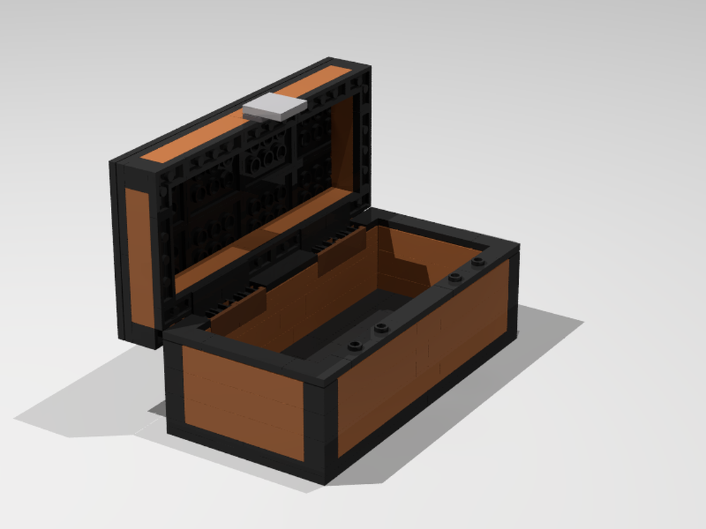 Lego double chest block