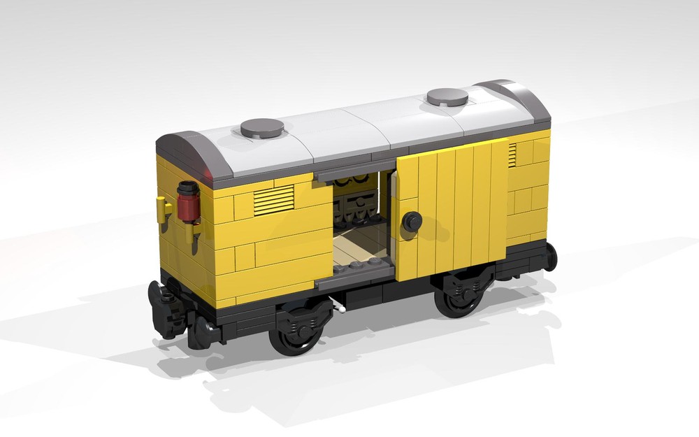 Lego 4-Wheel old-style Reefer (yellow)