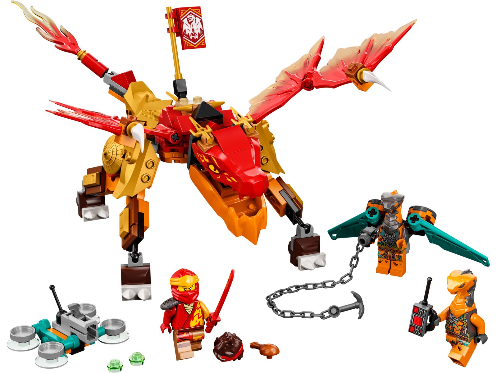 Lego Kai's Fire Dragon EVO