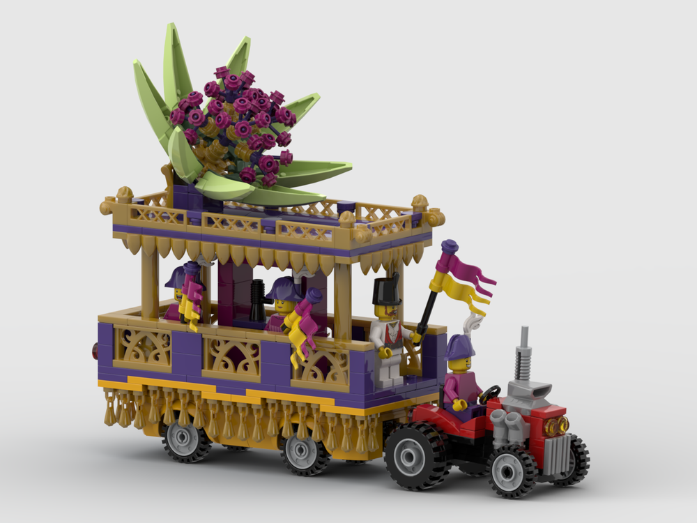 Lego Mardi Gras Parade Wagon