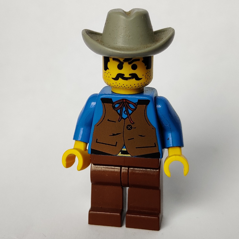 Lego Cowboy - Blue Shirt