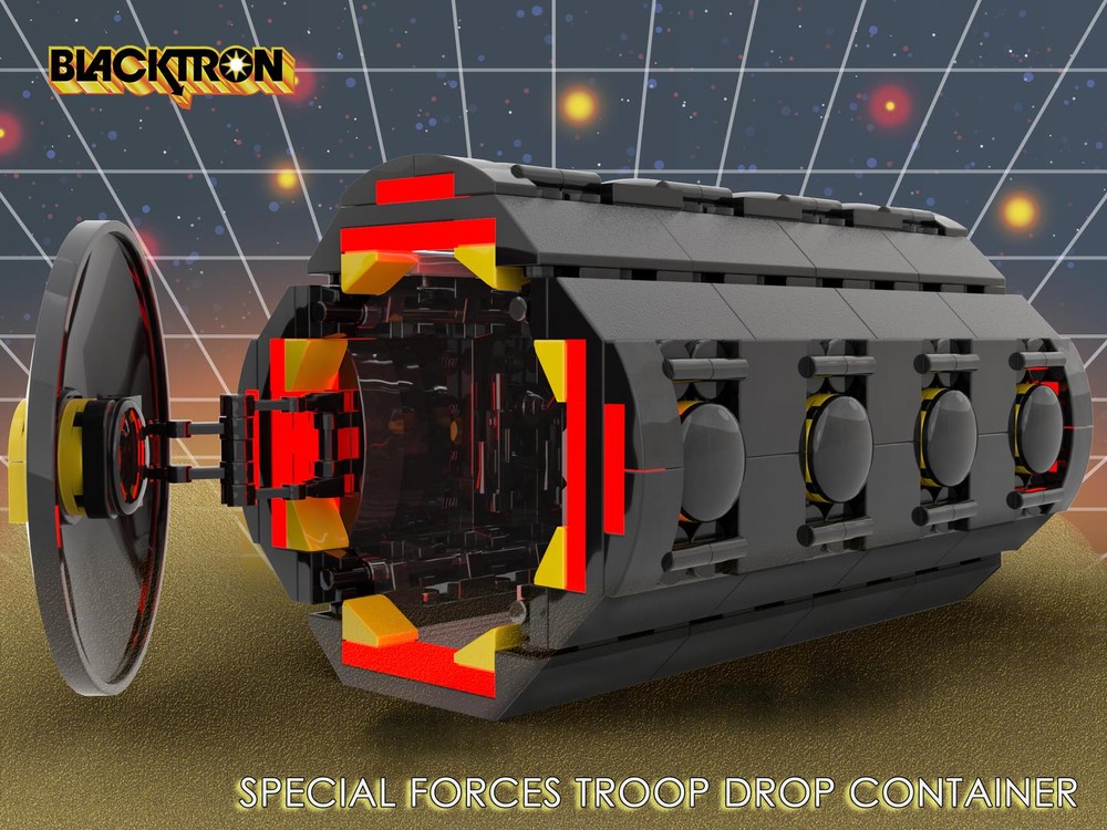Lego Blacktron Container