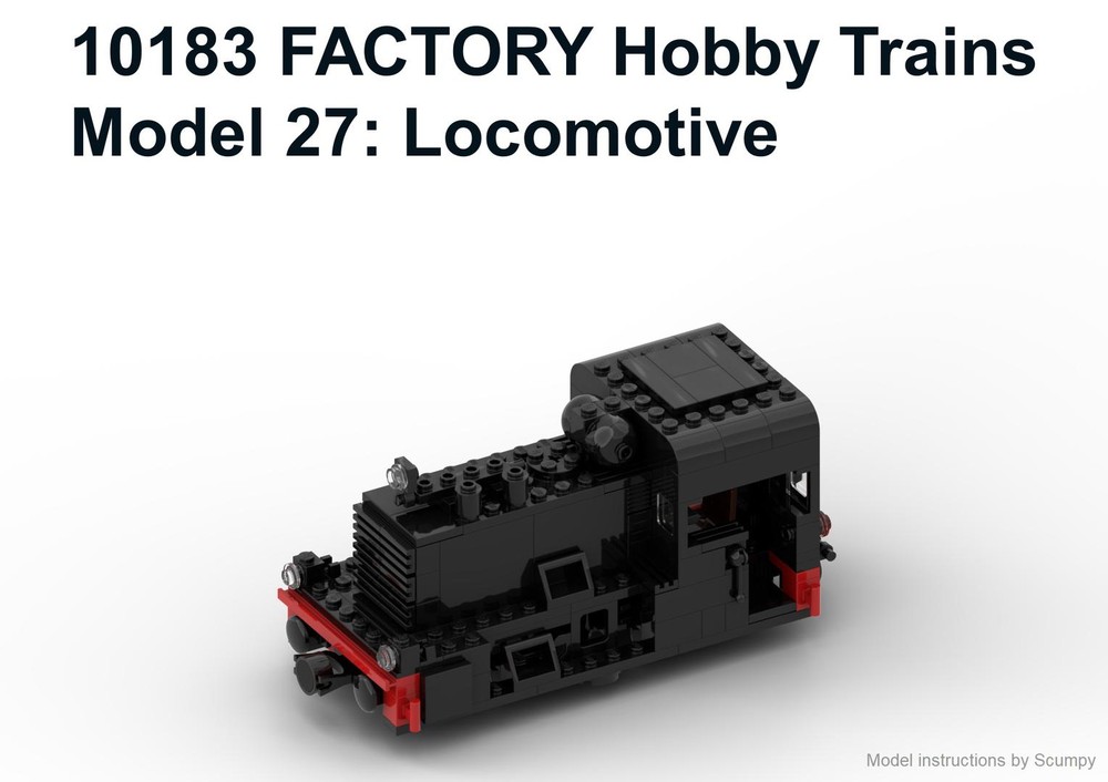 Lego 10183 Model 27: Locomotive