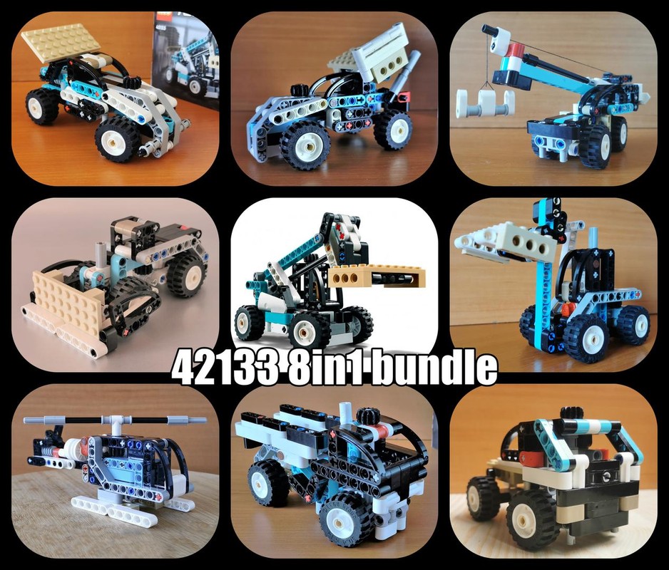Lego 42133 9in1 Bundle