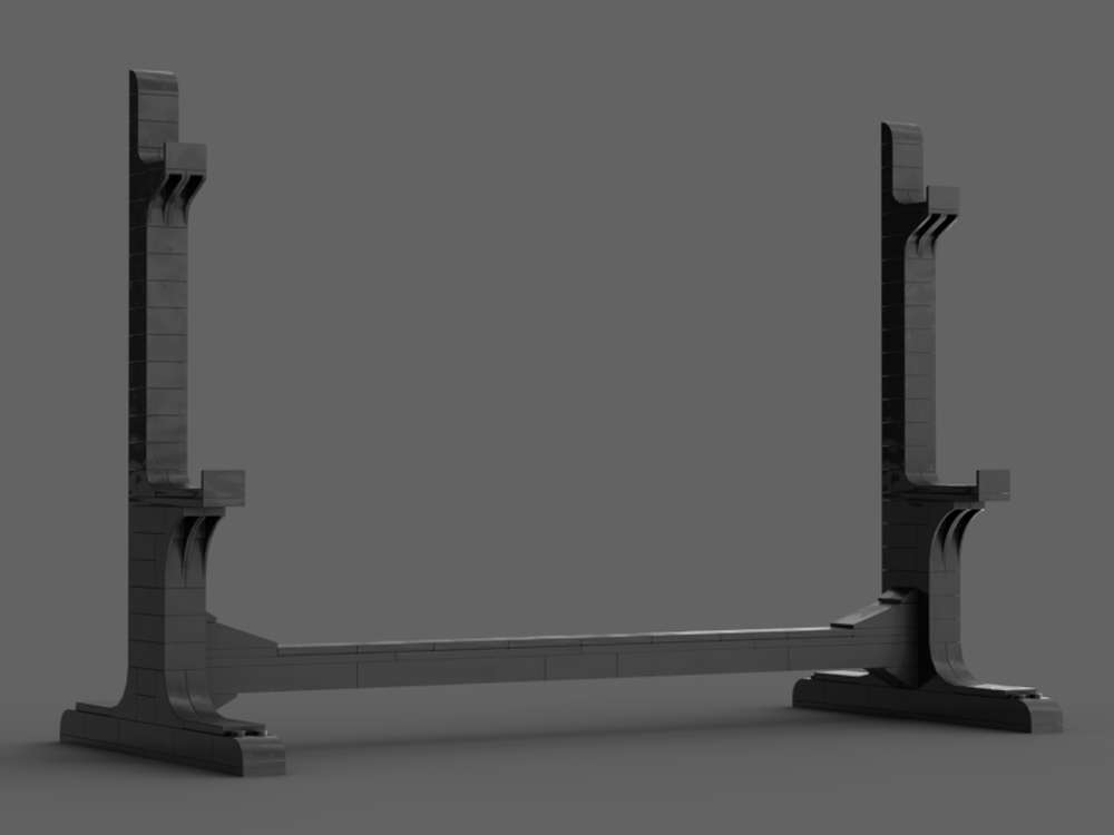 Lego Katana stand
