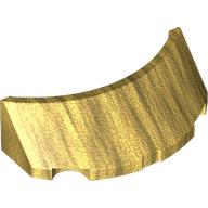 Lego Windscreen 2 x 4 Half Dome / Pearl Gold