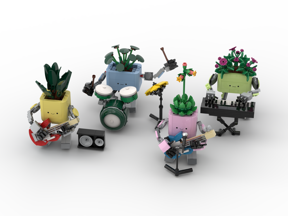Lego Rocking and Rolling Plants