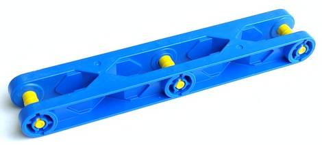 Lego Duplo Toolo Arm 2 x 12 with Triangular Set Screw at Both Ends and in the Middle