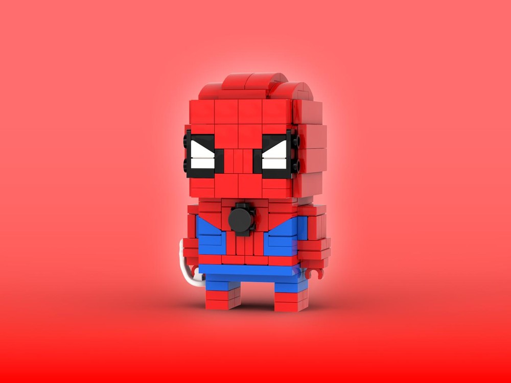 Lego Spider-Man Brickheadz LEGO MOC - Marvel