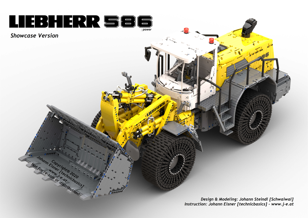 Lego Liebherr L586 - Showcase Version
