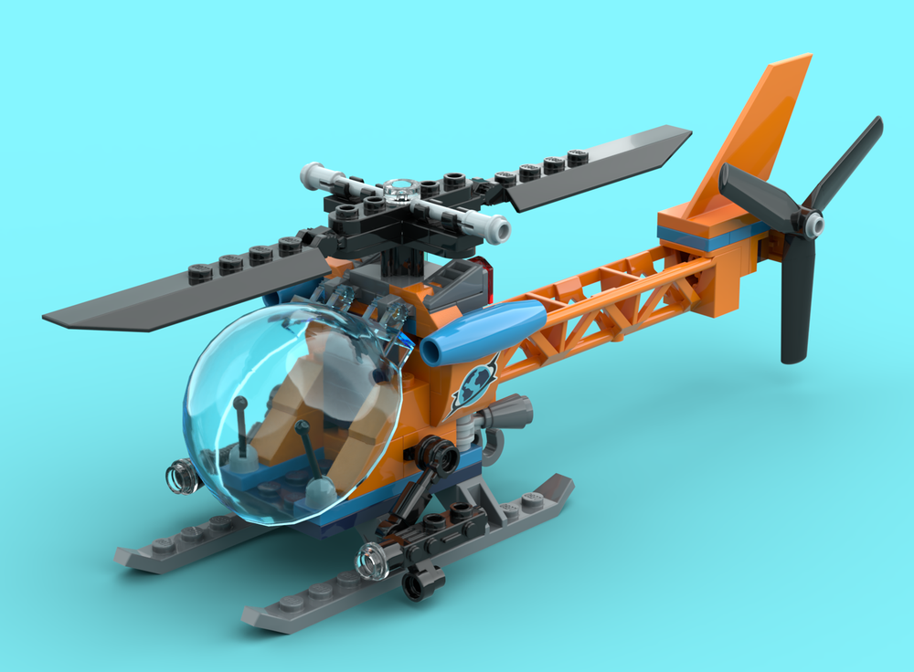 Lego Explorer helicopter