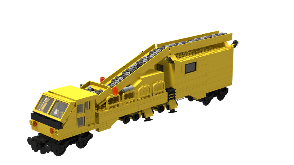 Lego Bettungsreinigungsmachine Antriebswagen 2