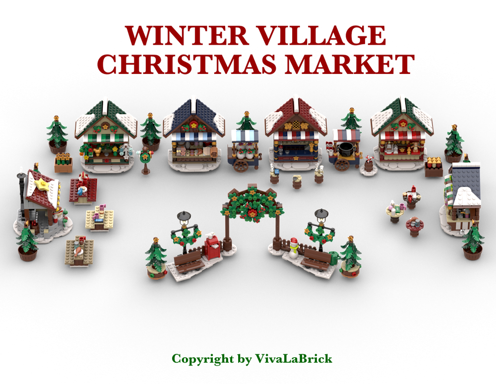 Lego Christmas Market