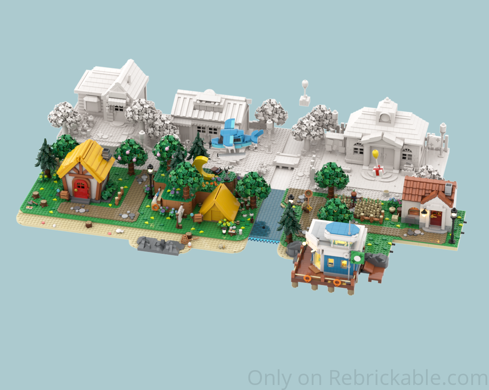 Lego Animal Crossing Moc Collection - Part II [5 in 1]