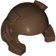 Lego Helmet with Breathing Apparatus and Headlights / Brown