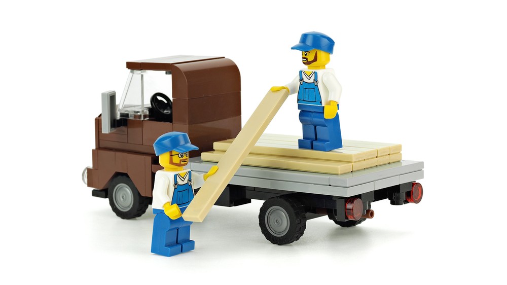Lego Vintage flatbed truck