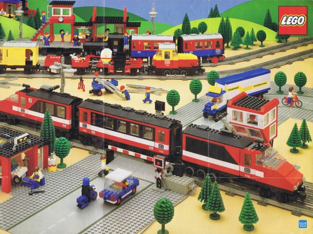 Lego 1986 Mini Train (113683)